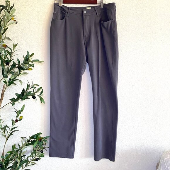 Swet Tailor All-In Slim Fit Stretch Pants Grey 32 x 32 - Picture 3 of 8